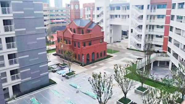 成都中天达木业丨德源小学和幼儿园工程木门案例
